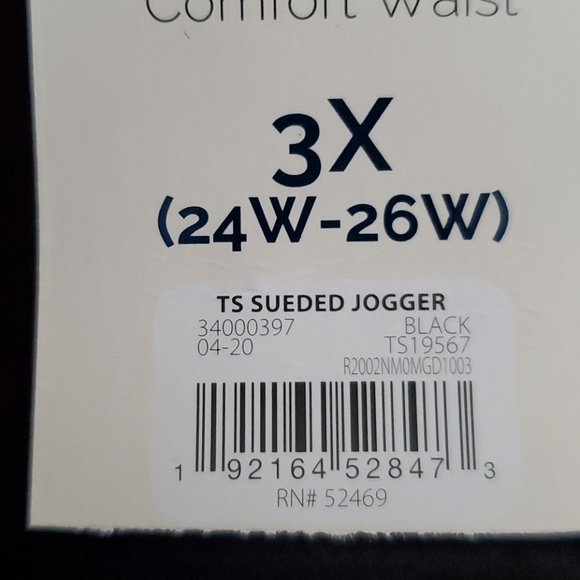 TERRA AND SKY LOOSELY JOGGER WOMEN SIZE 3XL - Picture 8 of 8